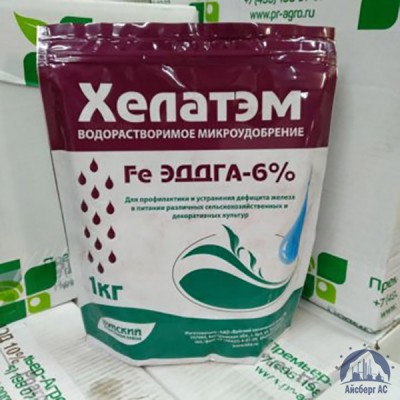 Удобрение ХЕЛАТЭМ Fe 6 Fe EDDHA (ЭДДГА) 6 % купить в Махачкале